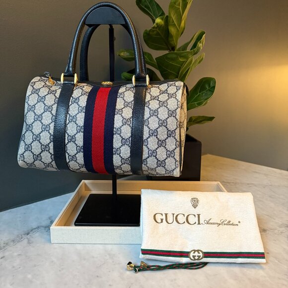 Gucci Vintage Top Handle Boston Bag